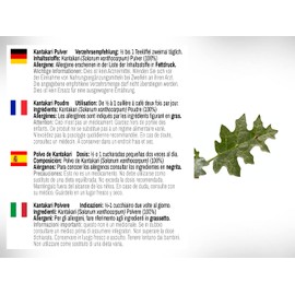 DR WAKDE'S Kantakari Powder (Solanum xanthocarpum) - 500g (1.1lb) | Pure, Raw & Dried Powder | Natural Aroma and Freshness | Fine Powder | Vegan | Premium Grade | Nothing Added, Nothing Removed