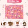 YUEPET 5 Pack Warm Guinea Pig Bed Pads Soft Guinea