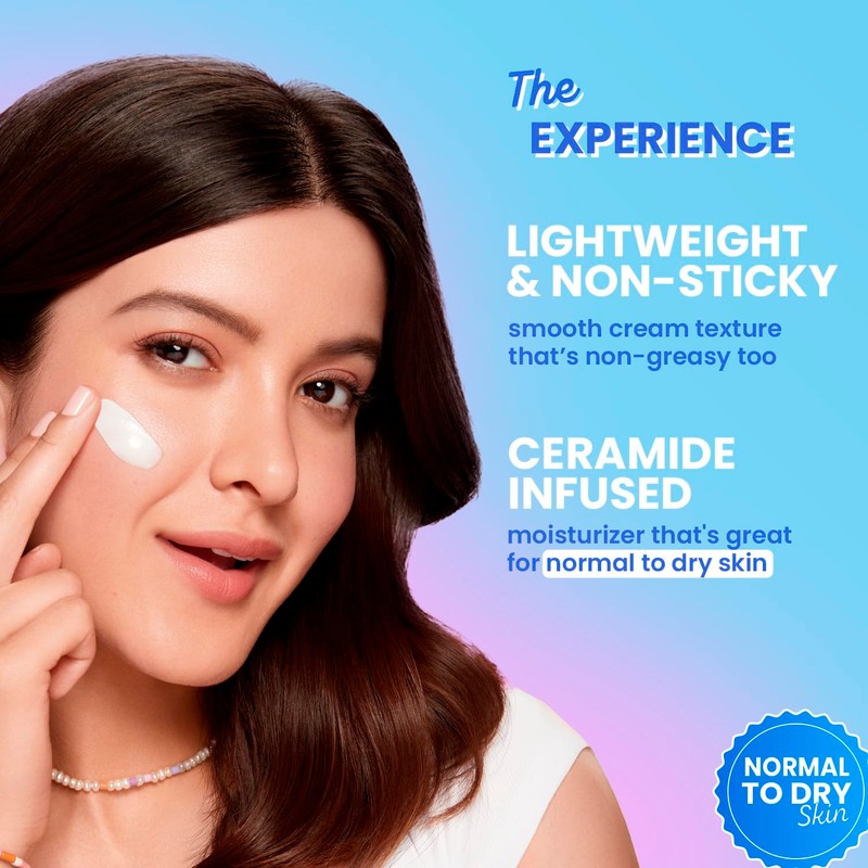 Dot & Key Ceramides Moisturizer with Hyaluronic for Intense Moisturizing