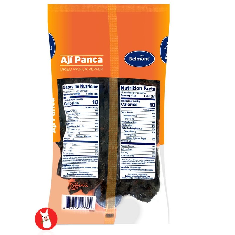 Belmont Aji Panca Seco Peruano| Dried Panca Pepper from Peru
