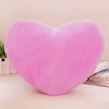 Hibye6hebyee Throw Cushion 15cm Heart Shape Decorative Throw Pillow PP