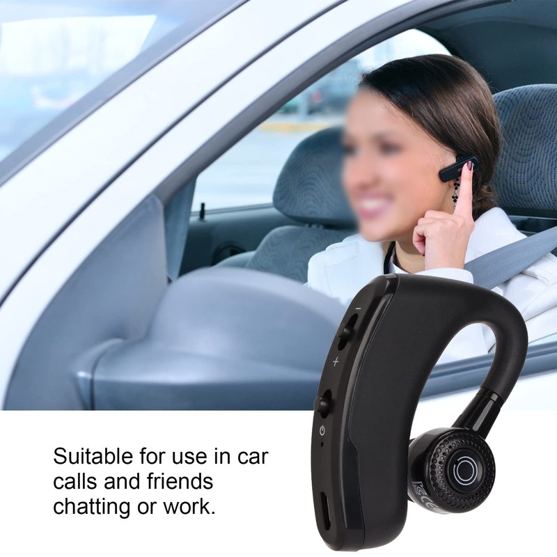 Auriculares Bluetooth de una Sola Oreja, Elegantes Auriculares Deportivos V9