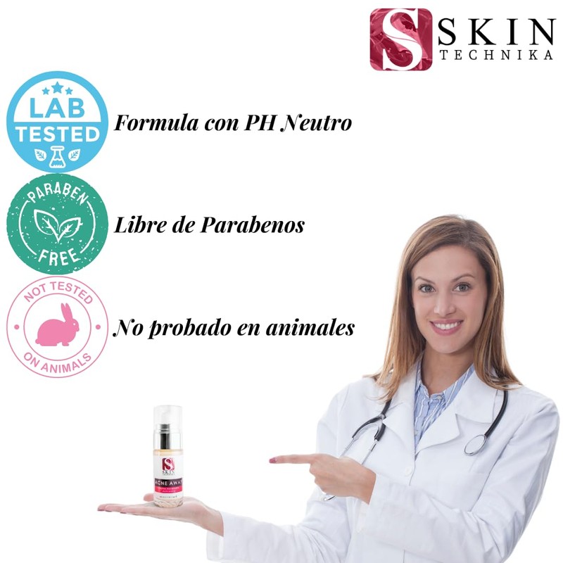 Skin Technika Acne Away Crema Aclarante Anti Acne 40 ml