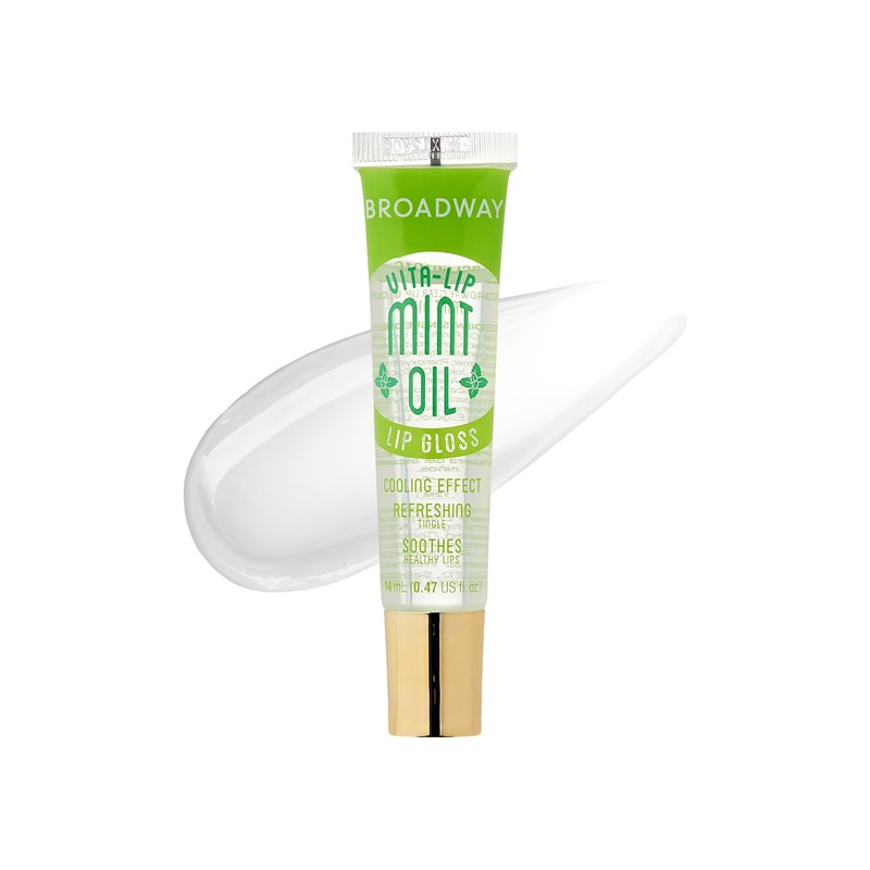 Ruby Kisses Broadway Vita-Lip Clear Lip Gloss (Mint Oil 3