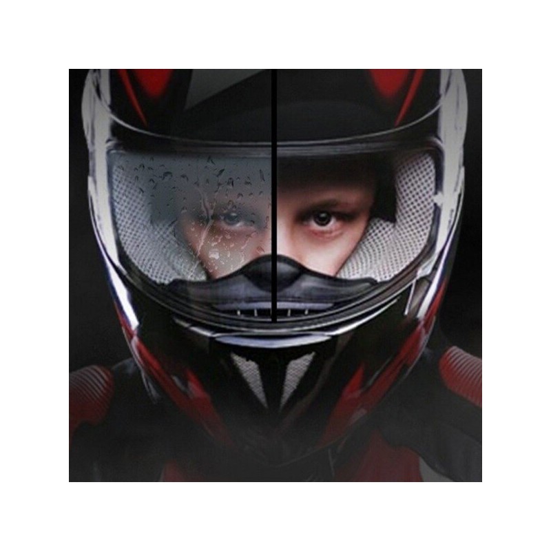 헬멧 시야확보 김서림 방지필름 Helmet Visibility Anti-Fog Film