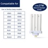 Valoisa CFML27W Natural Daylight Fluorescent Light Bulb,Compatible for VERILUX CFML27VLX,6500K