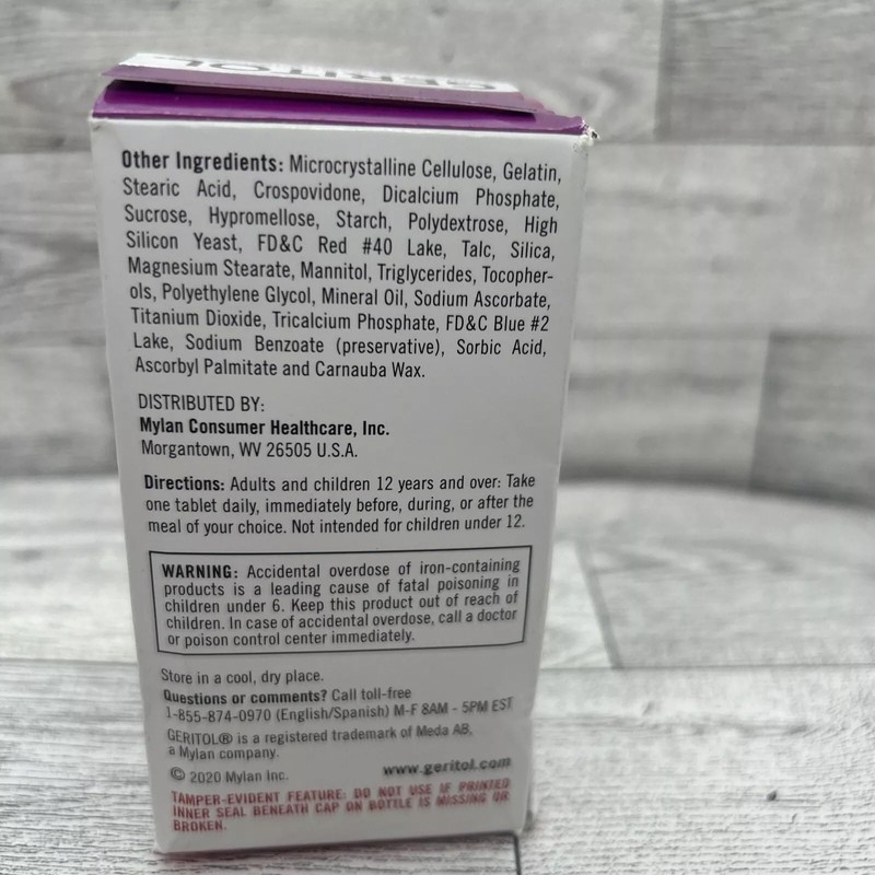 Geritol Complete Tablets 100 Tablets (Pack of 8)