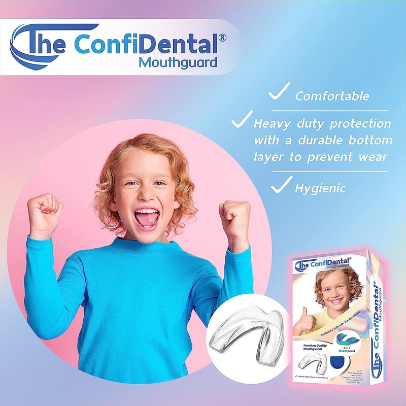 The ConfiDental Mouth Guard for Day and Night Teeth Grinding