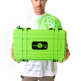 GOOGAN SQUAD 3700 Bait Coffin - Waterproof Fishing Tackle Box & Lure Organizer, Durable Fishing Equipment Storage (8.5"x14.25"x2")