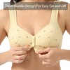 Daisy Bras for Women, Front Snap Closure Padded Bra for