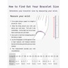 Waitsoul Silver Bracelet for Men 2mm Diamond-Cut Rope Chain Bracelet