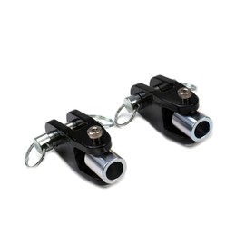 Roadmaster 035 Pair of Steel Off Road Bumper Adapters fits Bumpers with 3/4" Thick D Tab & 7/8" Diameter Shackle Holes | Durable Powder Coat | Heavy Duty | Easy Installation