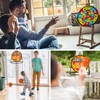 ONLYFUN 2 in 1 Dartboard for Children, Dart and Basketball