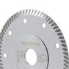5-Inch super thin turbo diamond saw blade for cutting cermic