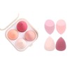 HIGHROCK 4Pcs makeup sponge, beauty sponge for foundation with 1