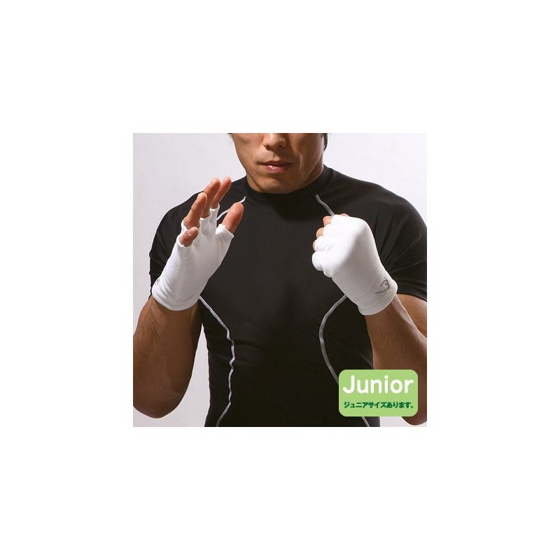 Bodymaker Knuckle Inner Gloves (1 pair) IG8 White Free (L)