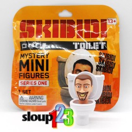 BONKERS SKIBIDI TOILET MYSTERY MINI FIGURES - SKIBIDI TOILET - SERIES 1