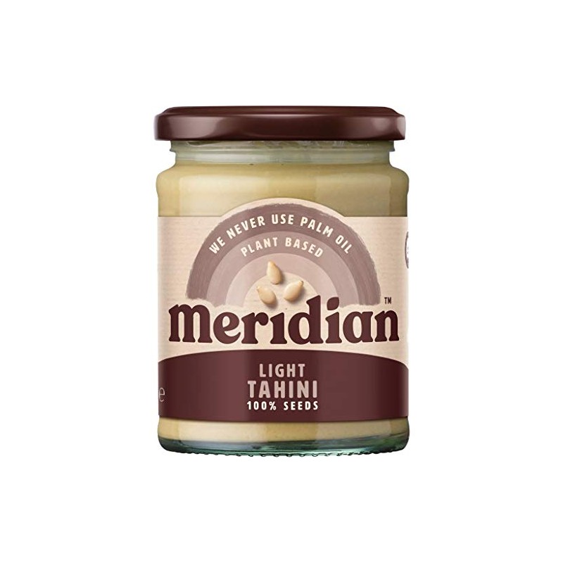 THREE PACKS of Meridian Natural Light Tahini 270g
