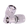 CNARIO - 2 adaptadores coaxiales de RF BNC hembra a