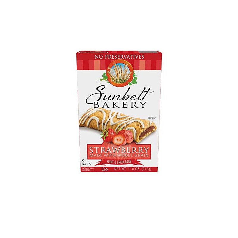 Sunbelt Bakery's Strawberry Fruit & Grain Bars, 5 Boxes, No