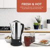 Elite Gourmet EC812 Electric 12-Cup Coffee Percolator with Keep Warm,