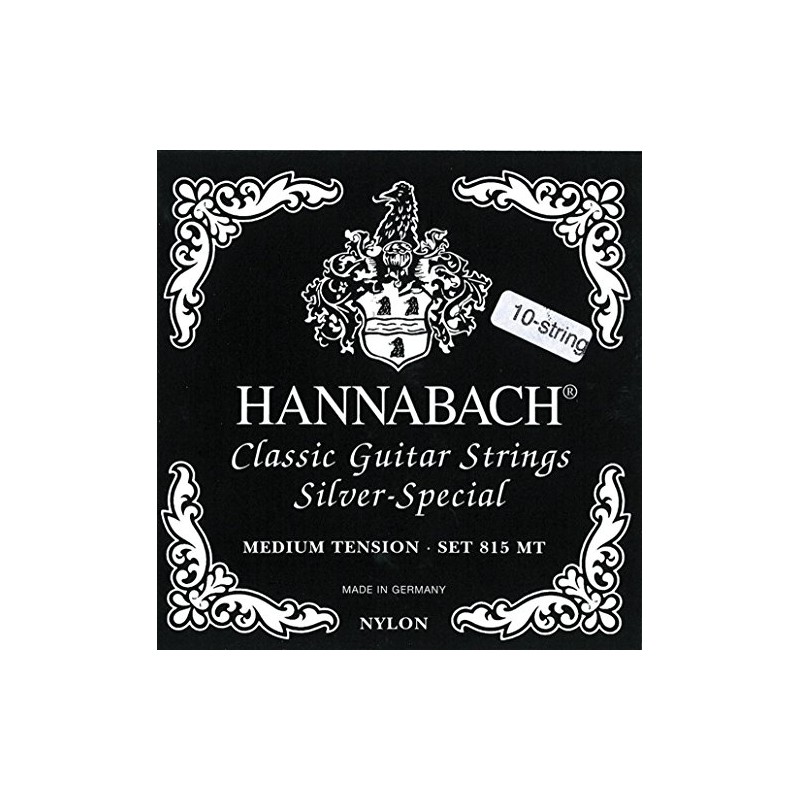 Hannabach 652599 Series 815 Silver Special Medium Tension String Set