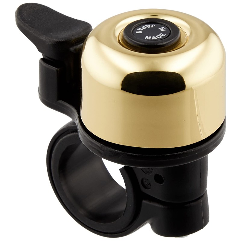 Ogi Industry Bicycle Bell OH-1200B Match Bell, Brass, Gold