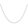 Carissima Gold Ladies 0.4mm Prince of Wales Necklace 9ct (375),