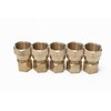 LTWFITTING Brass 1/2-Inch OD x 1/2-Inch Female NPT Compression Connector
