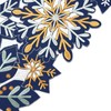 Simhomsen Embroidered and Hand Cut Out Christmas Holiday Winter Snowflake