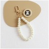 Cute Keychain Girly Keychains for Car Keys Pearl Bow Keychain