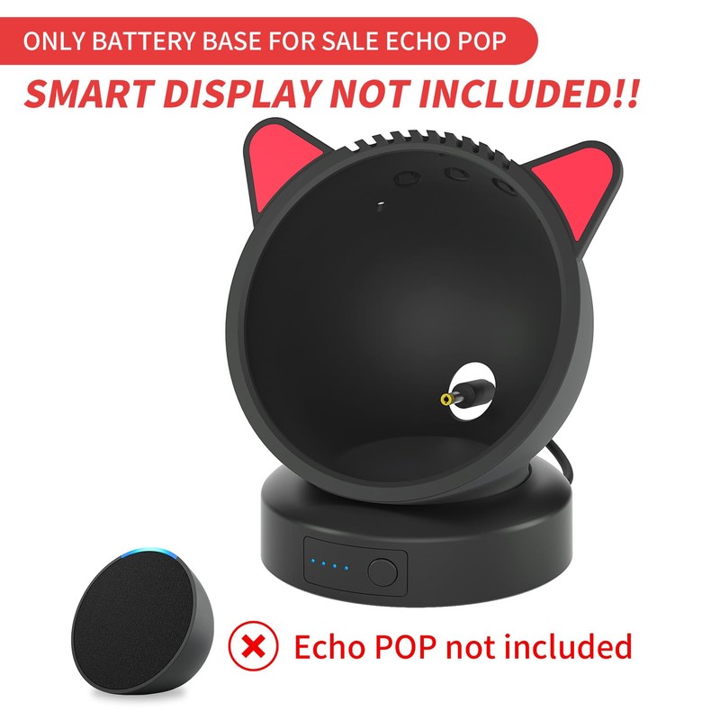 Liboer Echo Pop Battery Base Portable Battery Base for Echo