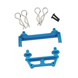 Baoblaze 1:16 RC Body Post Mount Spare Parts with 4 R Pins Upgrade Replacement for M162 M163 16209 RC Model Car Modification Accessory, Blue