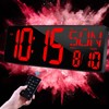 TXL TXL16.5 Digital Wall Clock Large Display, LED Wall Clock