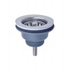 Qrity 84MM Sink Collection, Stainless Steel and PVC Kitchen Sink