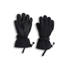 Animal Mens Edge Ski Gloves - Waterproof with PrimaLoft® Gold Insulation & Adjustable cuffs - Best for Spring Summer, Skiing, Snowboarding & Outdoors Jet Black S