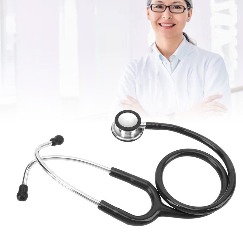 Dual Use Dual Head Stethoscope Lightweight Stainless Steel Stethoscope for