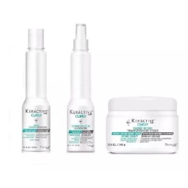 Nutrapel - Kit Keráctive Curly Shampoo + Rizador Temp + Mask