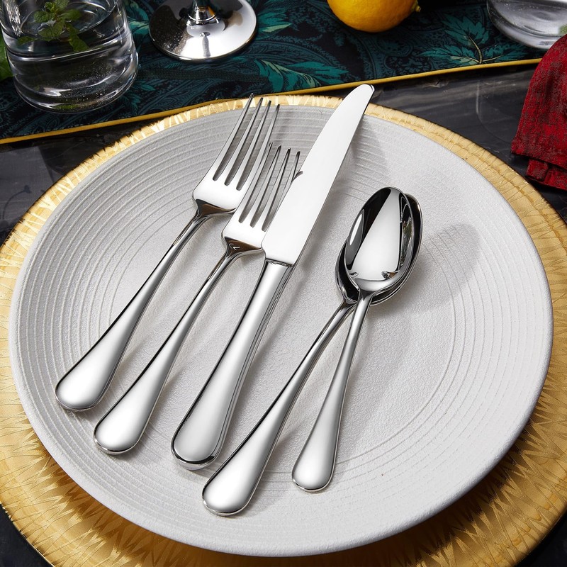 KEAWELL Premium Verona 20-Piece Silverware Set for 4, Heavy Duty