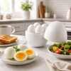 Microwave Egg Cooker for 4 Eggs – Quick Boiler for
