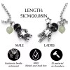 TECNOLOGÍA INFINITA Light Up Pareja Pulsera Collar Imán Astronauta Amistad