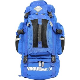 SiXsigma Sports Lightweight 35L Hiking Backpack for Men - Water Resistant, Multiple Pockets, Ideal Travel Rucksack, Small Camping Backpack, Perfect for Outdoor Adventures (Blue)