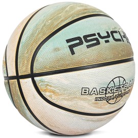 Kids Youth Size 5 (27.5") Basketball Premium Rubber Indoor Outdoor Basketball for Boys Girls, Waterproof for Swimming Pool Games