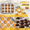 Silicone Muffin Pan, 12 Cups Non-Stick Cupcake Pan, Food-Grade BPA-Free