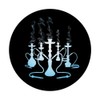 Hookah Smoke Blue Gradient