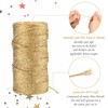 G2PLUS 200M Decorative Metallic String - 1.5mm Gold and Silver