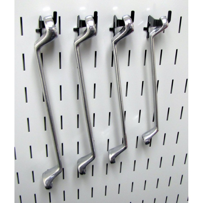 Wall Control Pegboard Medium 90 Degree Slotted Hook Pack -