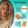 Humistwbiu Afro Kinkys Bulk Human Hair for Dreadlocks Extensions Repair