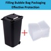 TAIANJI Pack of 2 Mini Plastic Table Rubbish Bin with
