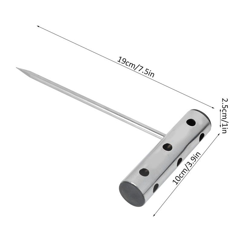 Stainless Steel Take Fish Blood Extraction Tool Harpoon Ice Boating